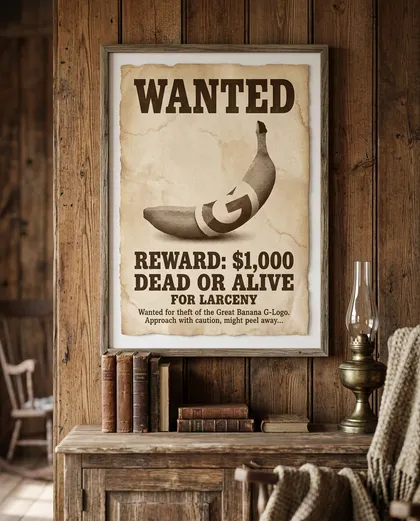 Example wanted poster made with the free maker